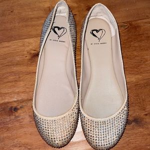 Steve Madden rinestone flats